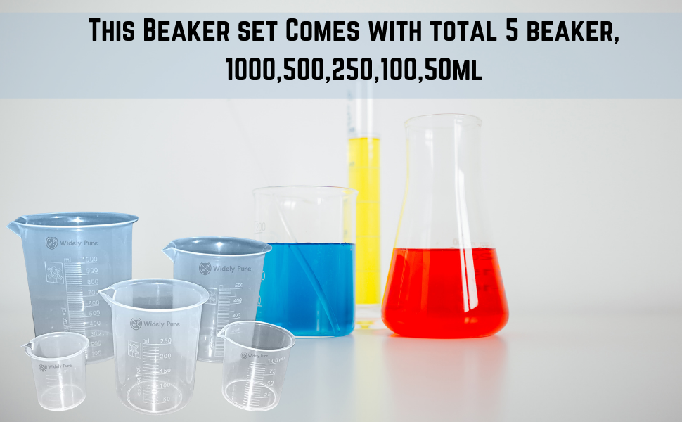 measuring beakers