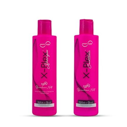 Beauty Gang Experts COMBO- X-PLEX SHAMPOO 300ml and X-PLEX CONDITIONER 300ml for Hair Strengthening and Smoothing (Pack of 2)