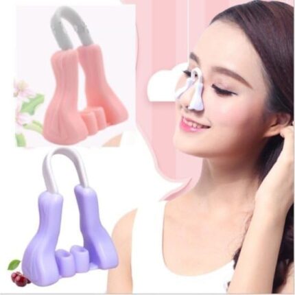 HMYZ Silicone Nose Shaper Clip, Nose Corrector Device Nose Bridge Straightener Corrector, Soft Safety Nose Up Lifting Without Surgery Beauty Tool