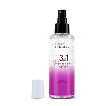 Hilary Rhoda 3-in-1 Primer Spray | Water-Based Primer & Setting Spray | Refreshes Face & Blurs Pores | Dewy Finish | Oil Control | Lasts All Day Long | 120 ml