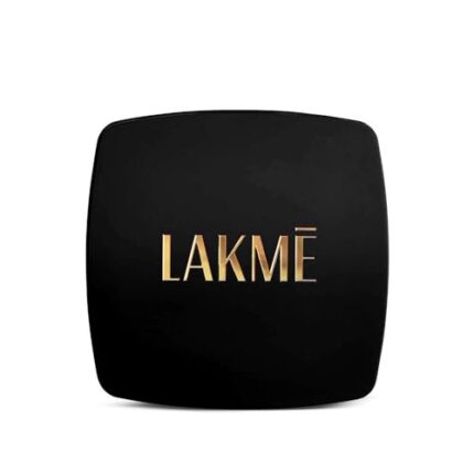 LAKMÉ Forever Matte Compact, Smooth Finish For Normal Skin , Lasts For 12 Hrs, Even Toned Look, Shell, 9G, Black