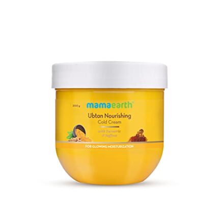 Mamaearth Ubtan Nourishing Cold Winter Cream for Winter with Turmeric & Saffron for Glowing Moisturization– 200 g