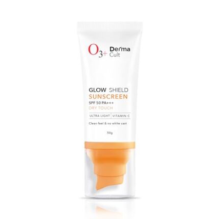 O3+ Derma Cult Glow Shield Sunscreen SPF 50 PA+++(50gm)