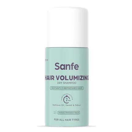 Sanfe Hair Volumizing Dry Shampoo - 25ml | Instantly refreshes & add volume | Leaves no residue