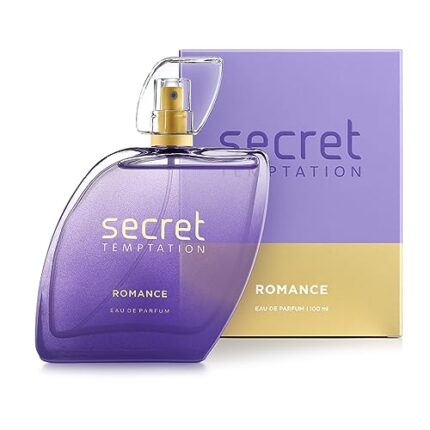 Secret Temptation Romance Eau De Parfum for Women, Long Lasting Chypre Green Everyday Wear Fragrance, 50ml