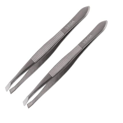 VEGA Tweezer, Silver (Pack of 2)