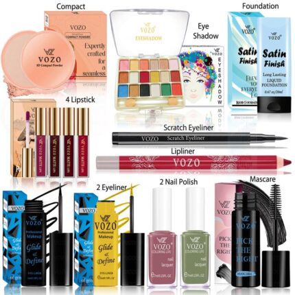 VOZO Ultimate Beauty Kit 14 Piece Makeup Collection for Women VT-171