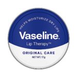 Vaseline Lip Tins Original Care, 17G|Infused With Vitamin E To Hydrate & Moisturize Dry Lips, Transparent