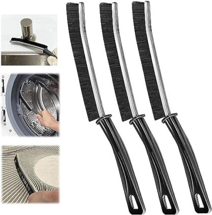 ZHUQUA Pack 3 Gap Cleaning Brush, Bathroom Gap Cleaning Brush, Clean Dead Corners of Bathroom Kitchen Tiles, Multifunctional Window Slots, Multi-Purpose Door Window Track Deep Cleaning Brush/*-