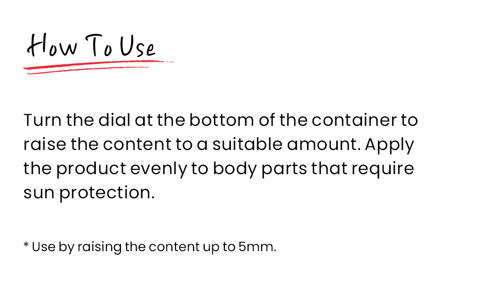 How to use product