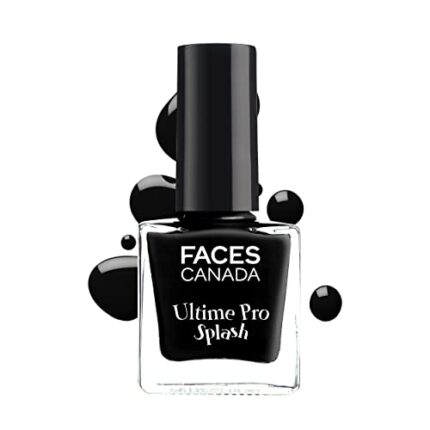 Faces Canada Splash Nail Enamel Black Beauty 15 8ml