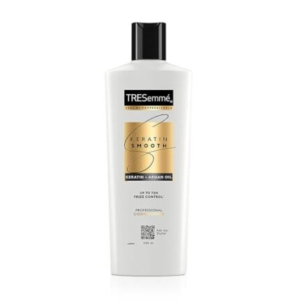 TRESemme Keratin Smooth, Conditioner, 335Ml, For Smoother, Shinier Hair, With Keratin & Moroccan Argan Oil, Nourishes & Controls Frizz, Up To 72 Hours, For Men & Women, 1 Count