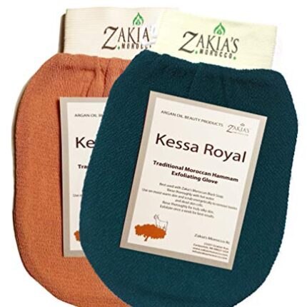 Zakia's Morocco Kessa Scrubbing Treatment Gloves