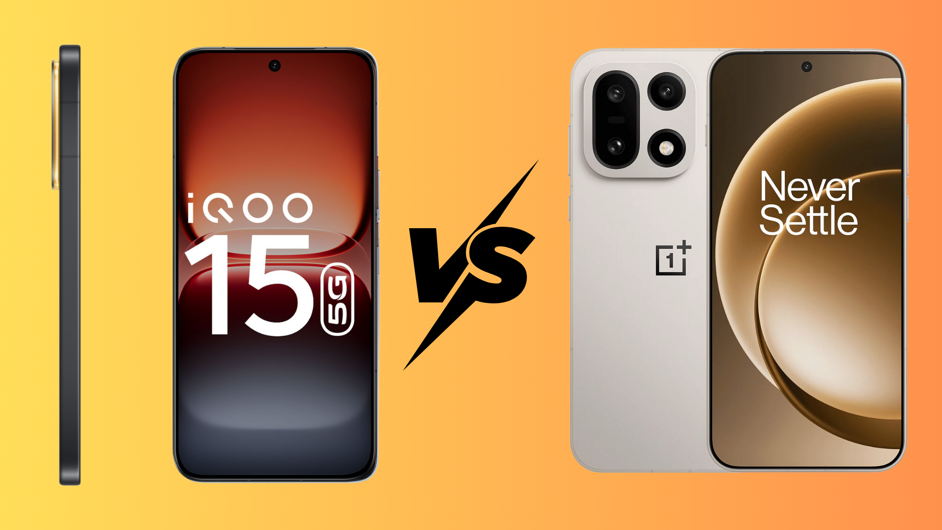 iQOO 15 vs OnePlus 15