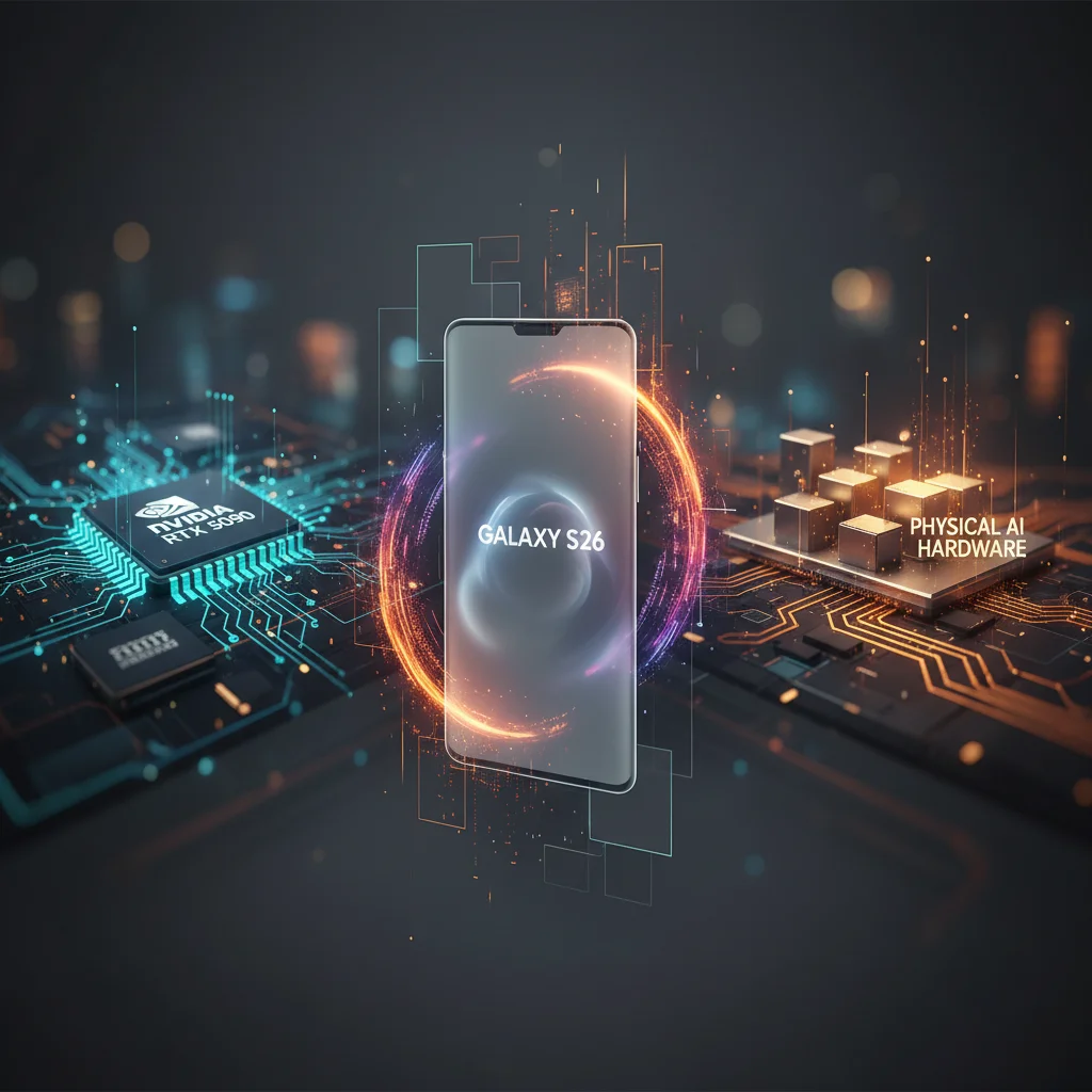 CES 2026 Highlights: NVIDIA RTX 5090, Galaxy S26, and the "Physical AI" Hardware Revolution